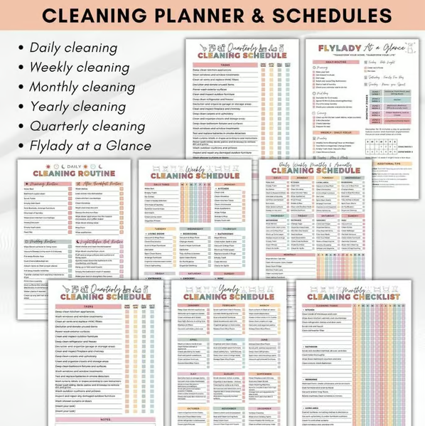 💕Cleaning & Organizing Toolkit